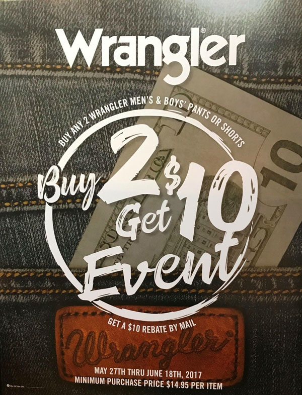 wrangler promo