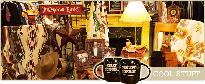 Western home decor and cowboy gifts and novelties