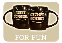 Funny cowboy/cowgirl mugs