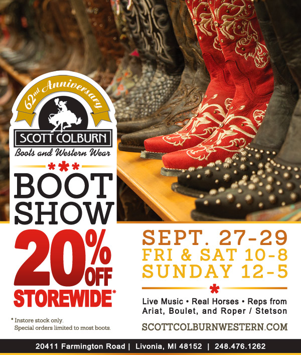 Scott Colburn Boots & Western Wear Boot Show 2013