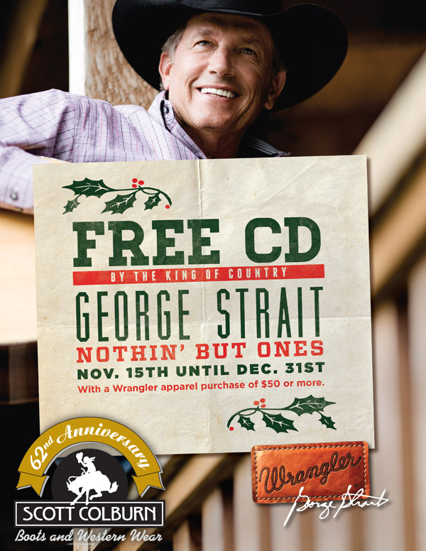 Take George Strait Home for the Holidays