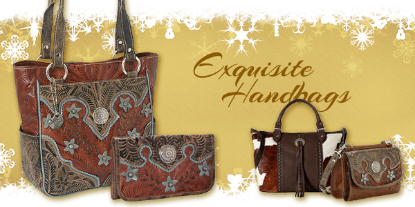 American West purses, handbags, and wallets at Scott Colburn Boots & Western Wear